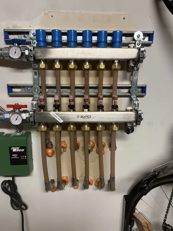 Plumber performing Leak Detection at a residential property in Ross